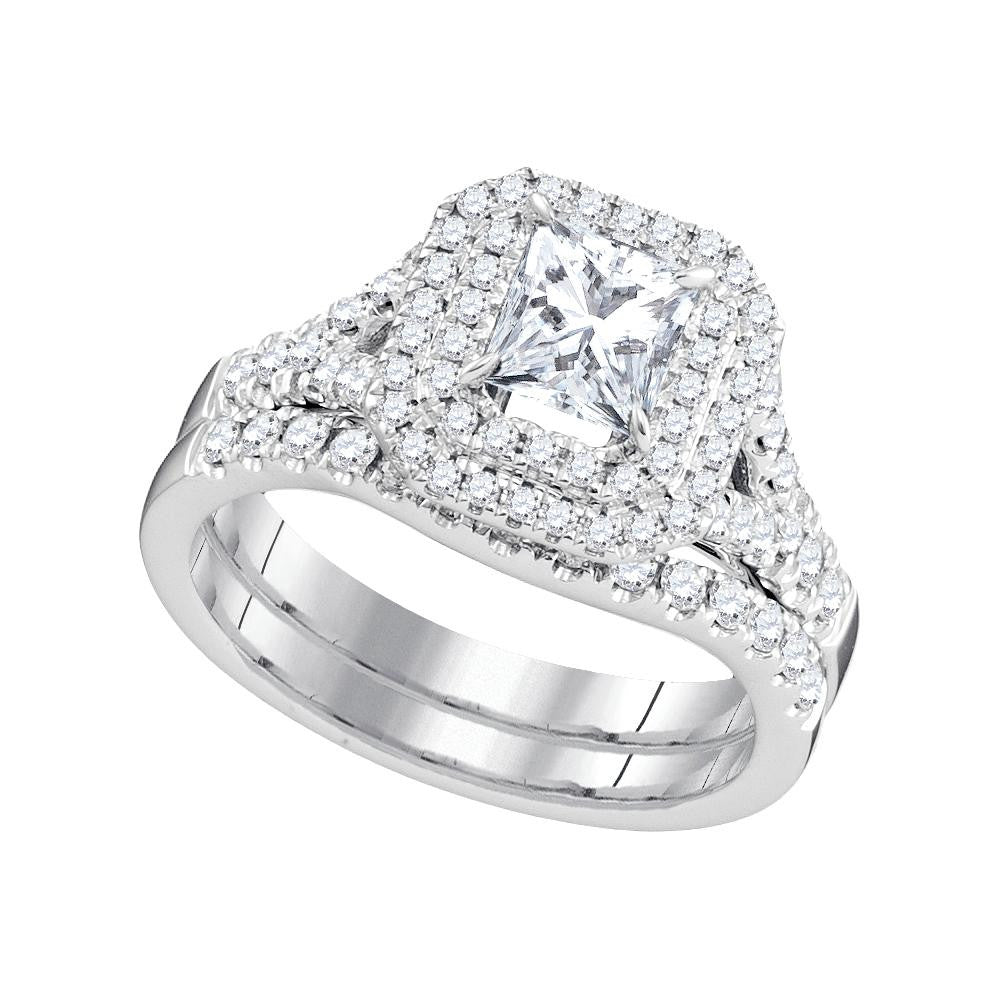 1  5-8CTW-Diamond 1 CT-CPR BRIDAL SET