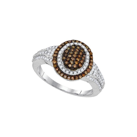 1-2CTW-Diamond FASHION BROWN RING