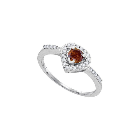 1-2CTW-Diamond FASHION BROWN RING