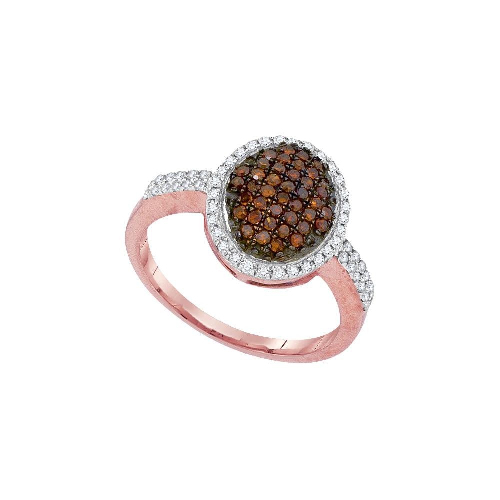 1-2CTW-Diamond FASHION RED RING