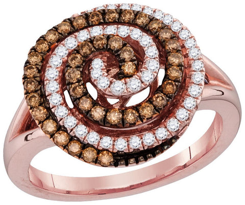 3-4CTW-Diamond FASHION BROWN RING