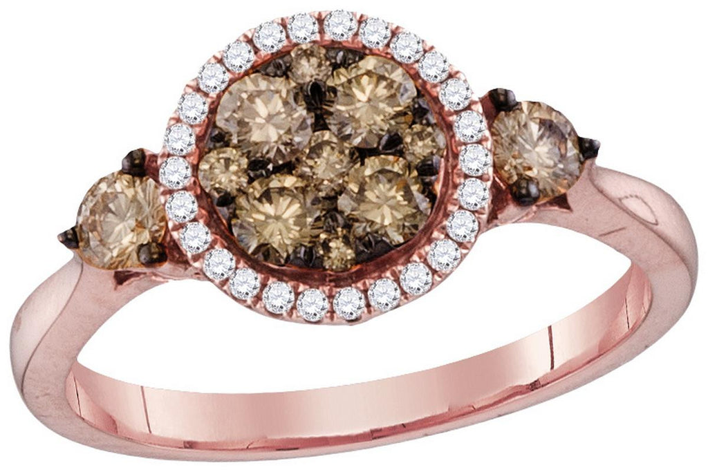 3-4CTW-Diamond BROWN  RING