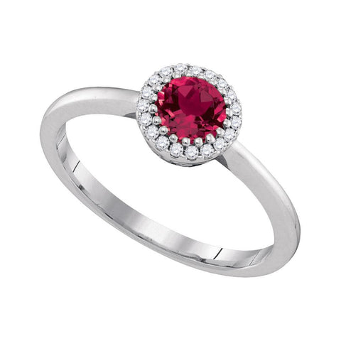 1-20-CTW-Diamond 1-2(MIN)CT RUBY RING