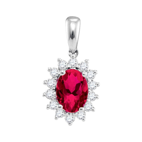 1-4CTW-Diamond 7-8(MIN)CT RUBY PENDANT