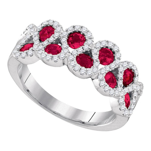 3-8CTW-Diamond 7-8(MIN)CT RUBY BAND