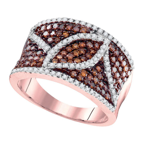 1 CTW-Diamond RED  RING