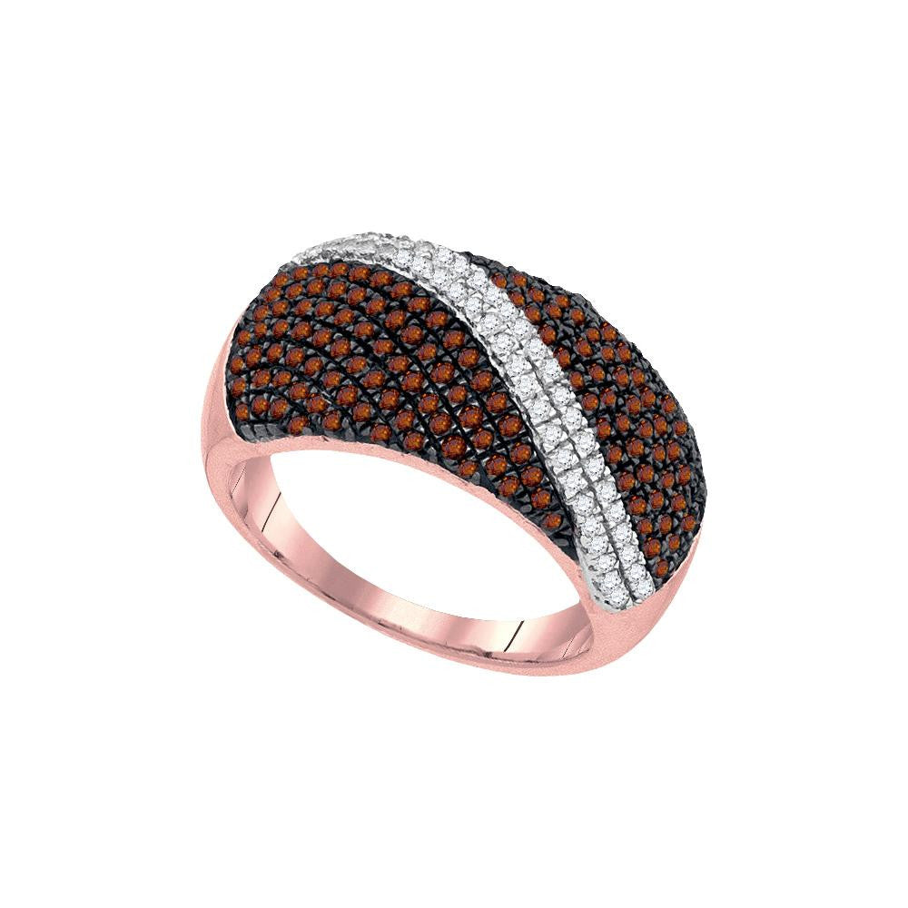 1 CTW-Diamond RED  RING