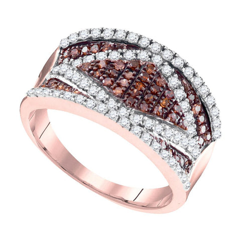 7-8CTW-Diamond RED  RING