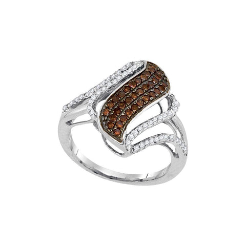 1-2CTW-Diamond FASHION BROWN RING