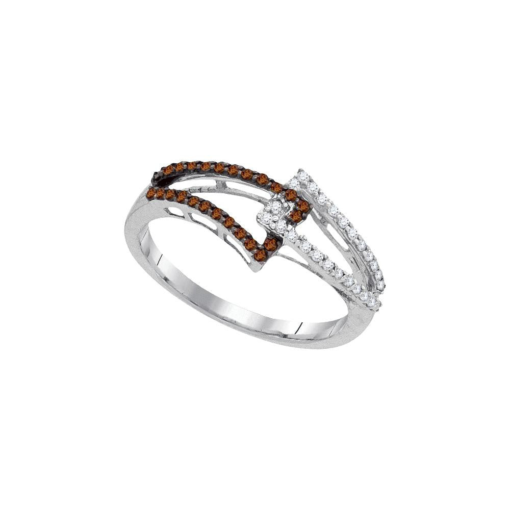 1-4CTW-Diamond FASHION BROWN RING