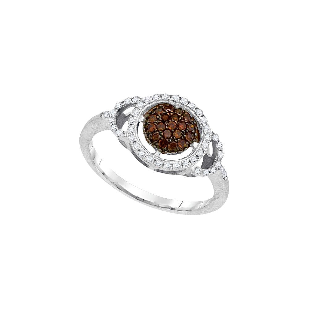 1-3CTW-Diamond FASHION BROWN RING