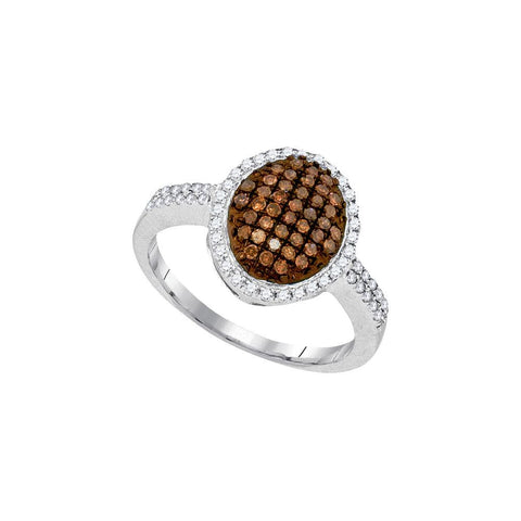 1-2CTW-Diamond FASHION BROWN RING