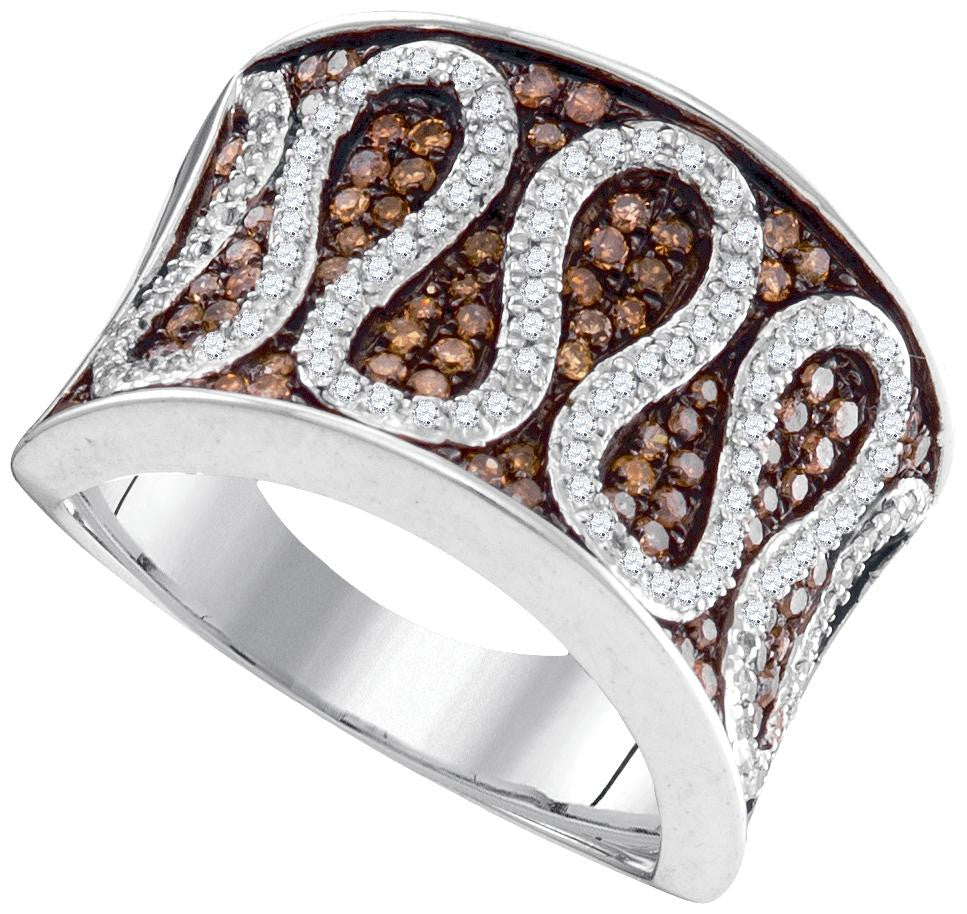 3-4CTW-Diamond FASHION BROWN RING