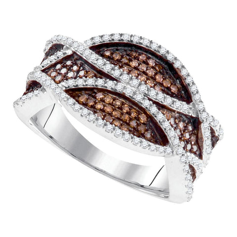 1-2CTW-Diamond FASHION BROWN RING