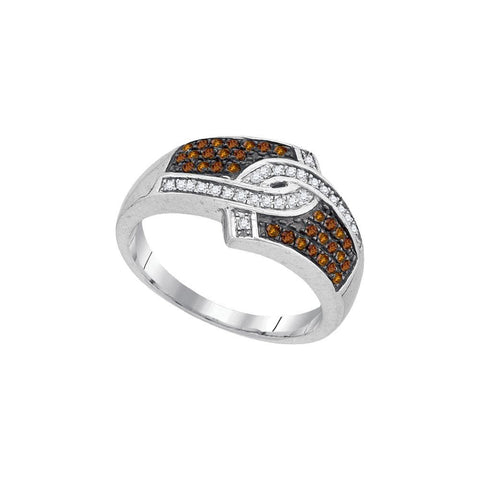 1-3CTW-Diamond FASHION BROWN RING