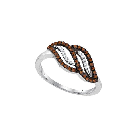 1-3CTW-Diamond FASHION BROWN RING