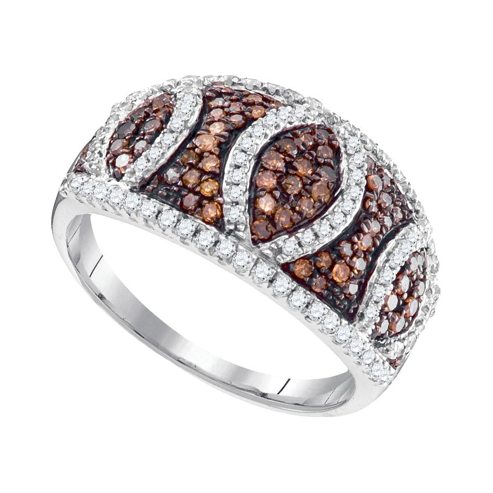 3-4CTW-Diamond FASHION BROWN RING