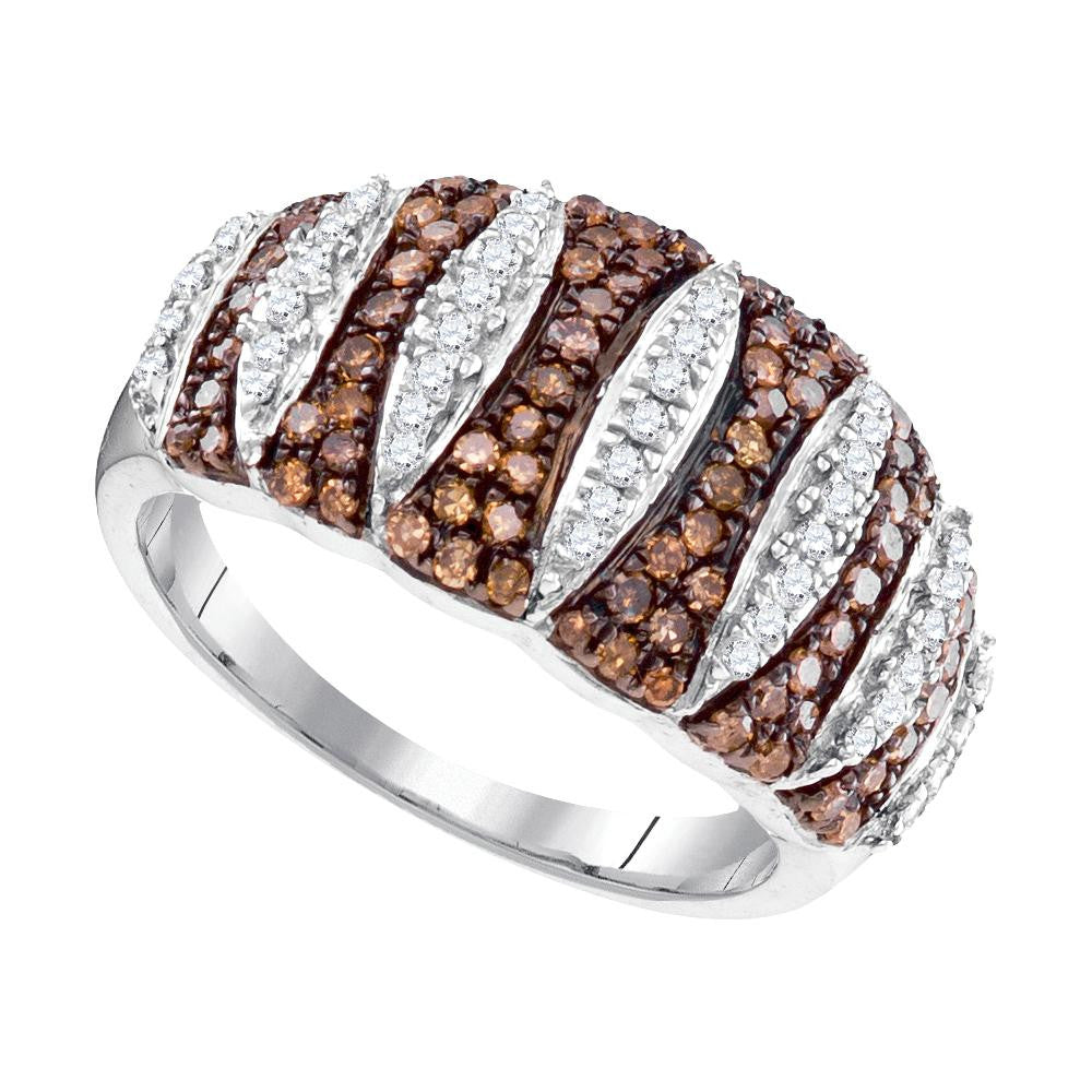 3-4CTW-Diamond FASHION BROWN RING