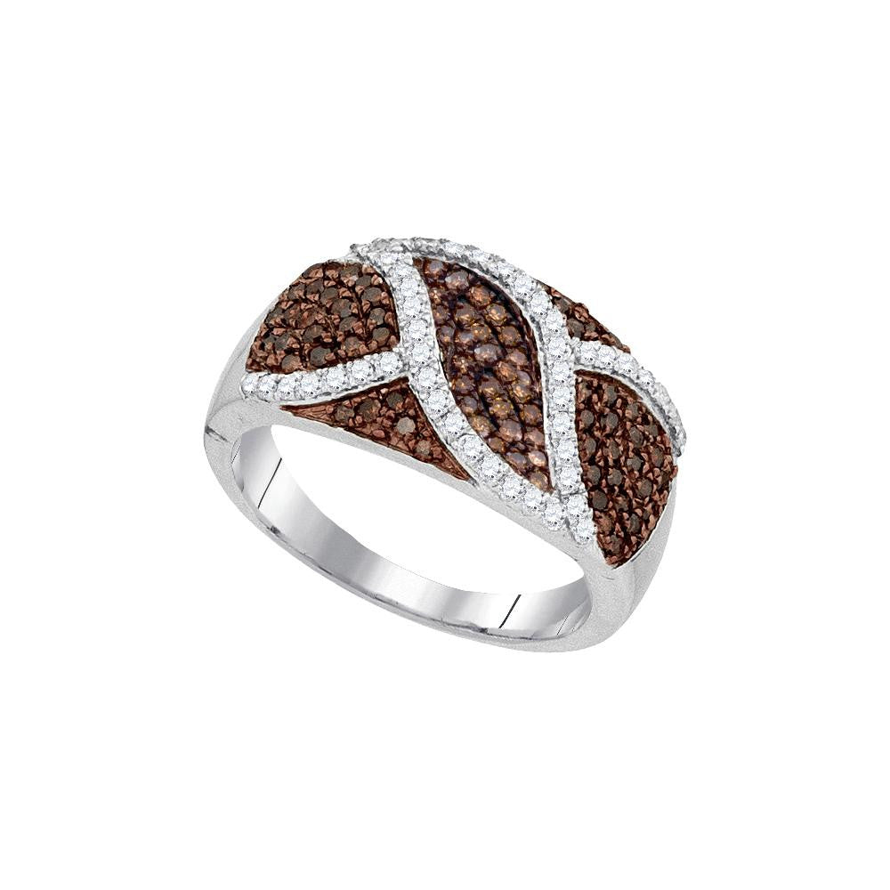 3-4CTW-Diamond FASHION BROWN RING