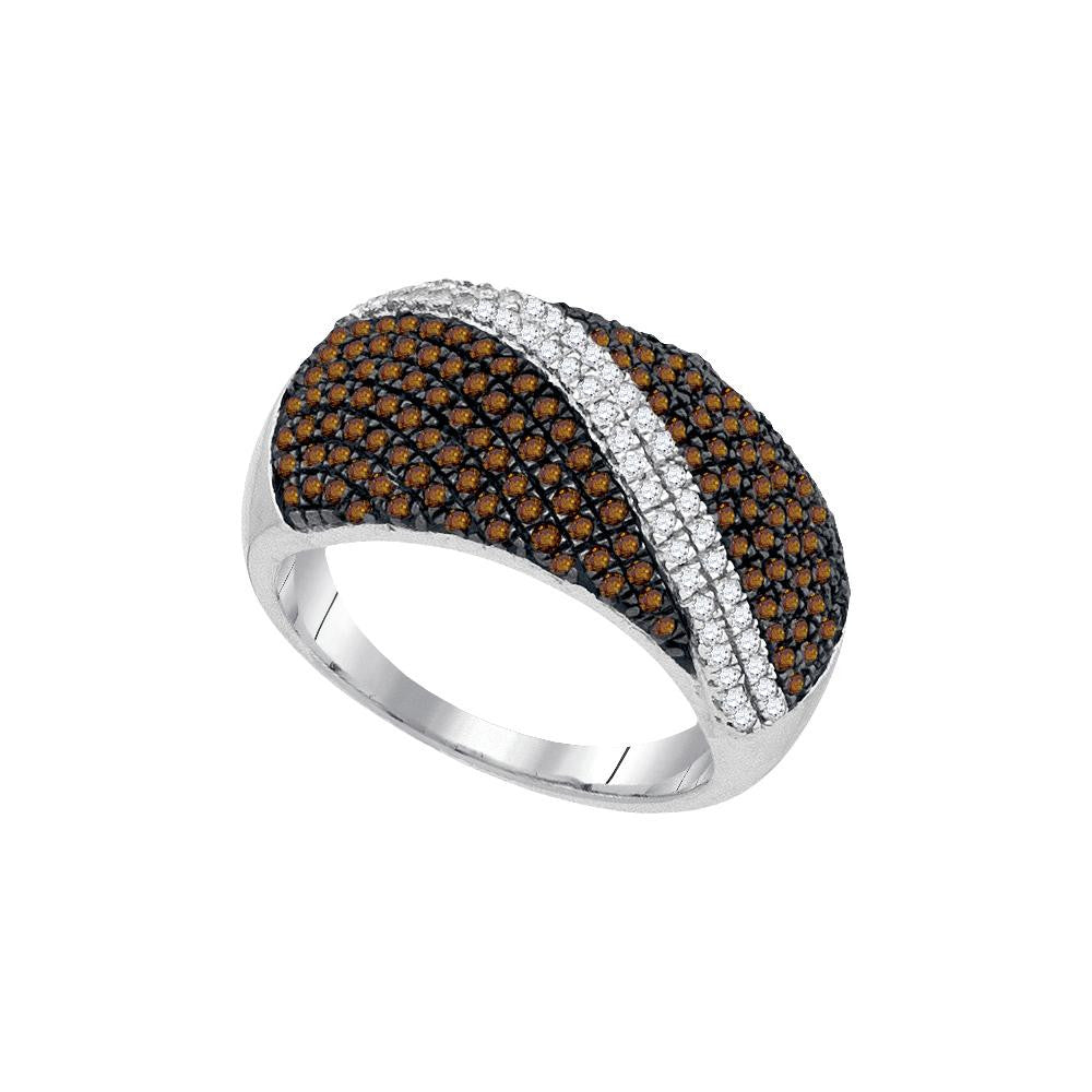 1 CTW-Diamond FASHION BROWN RING