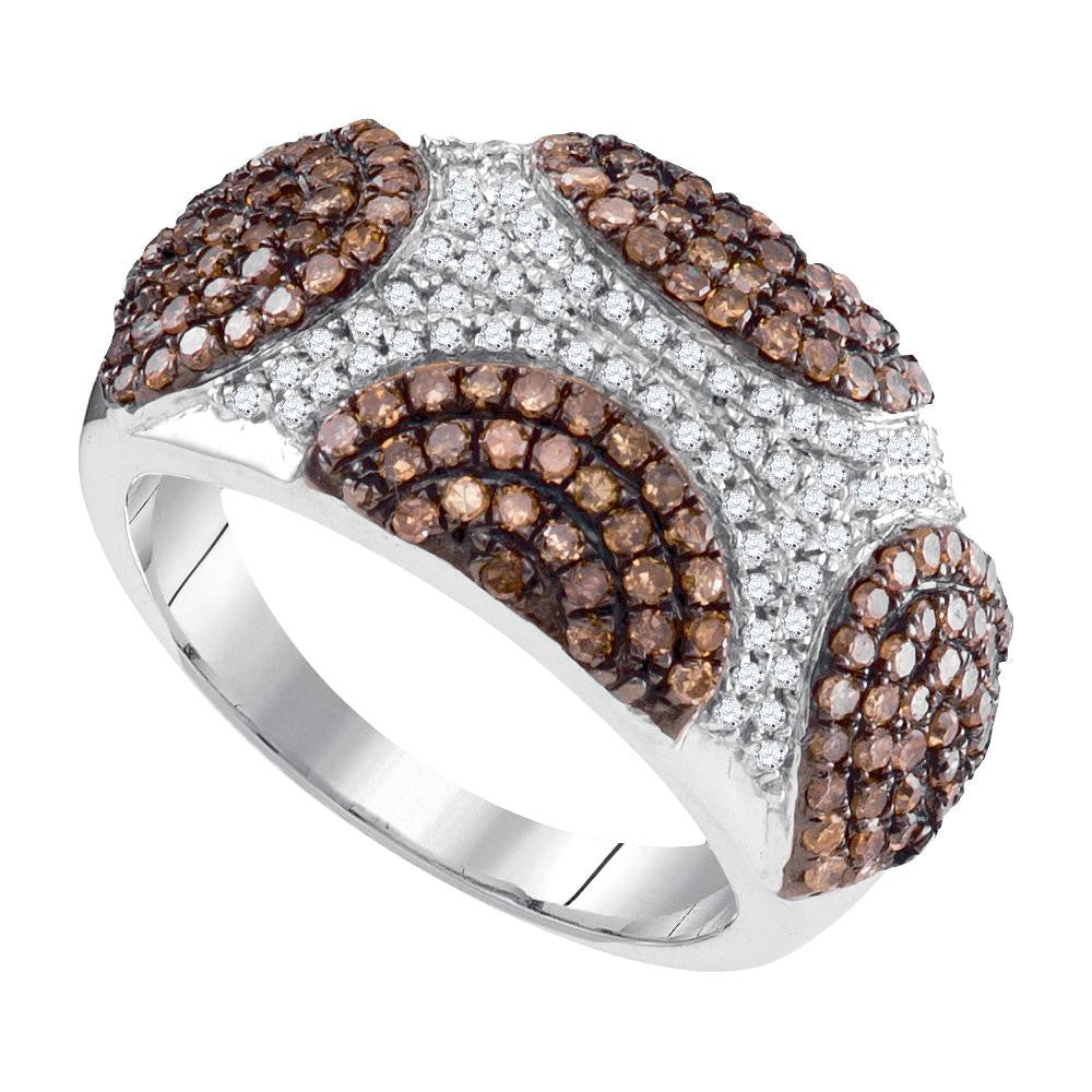 1 CTW-Diamond FASHION BROWN RING