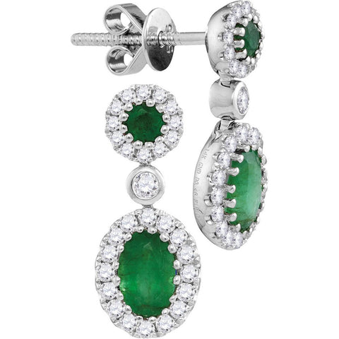 1-2CTW-Diamond 1 (MIN)CT EME EARRINGS