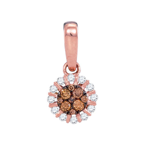 1-4CTW-Diamond BROWN  PENDANT