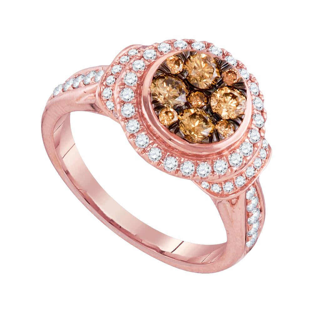 1 CTW-Diamond BROWN LARISSA RING"