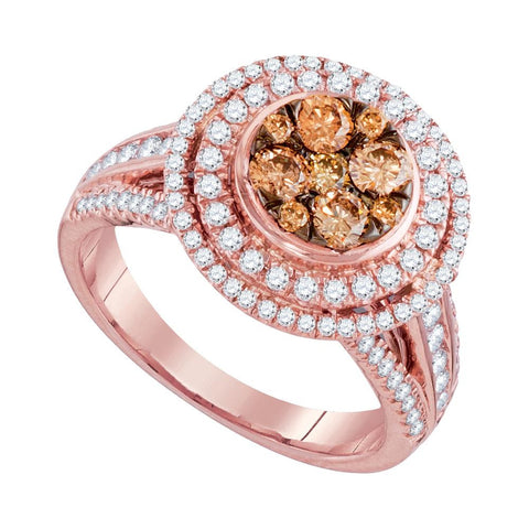 1 1-2CTW-Diamond BROWN LARRISA RING"