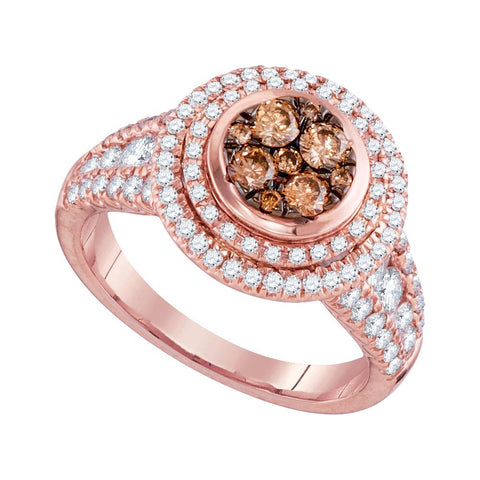 1 1-2CTW-Diamond BROWN LARRISA RING"