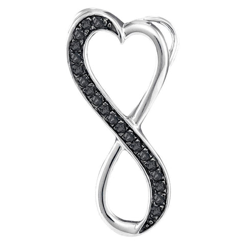 1-10CTW-Diamond BLACK  PENDANT