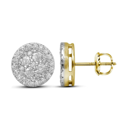 1 CTW-Diamond FASHION EARRING