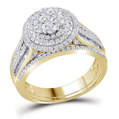 1 CTW-Diamond BRIDAL RING