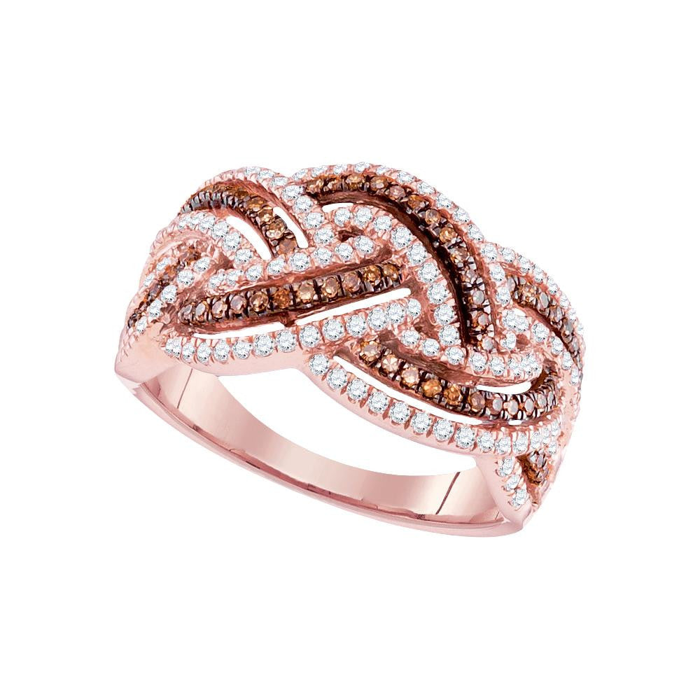 3-4CTW-Diamond FASHION BROWN RING