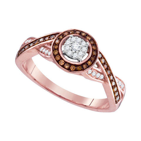 1-4CTW-Diamond BROWN  RING