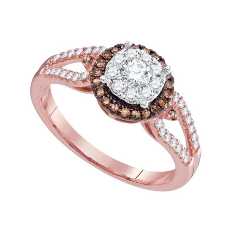 1-2CTW-Diamond BROWN  RING