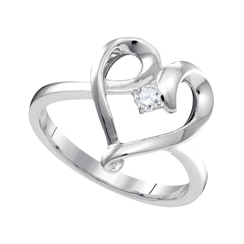 1-20CTW-Diamond HEART RING