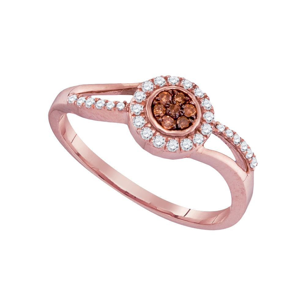 1-4CTW-Diamond FASHION BROWN RING