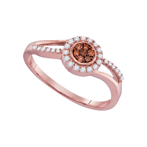 1-4CTW-Diamond FASHION BROWN RING