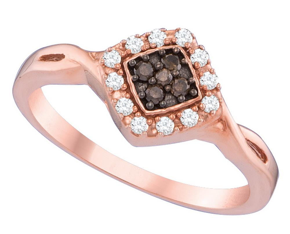 1-5CTW-Diamond BROWN  RING