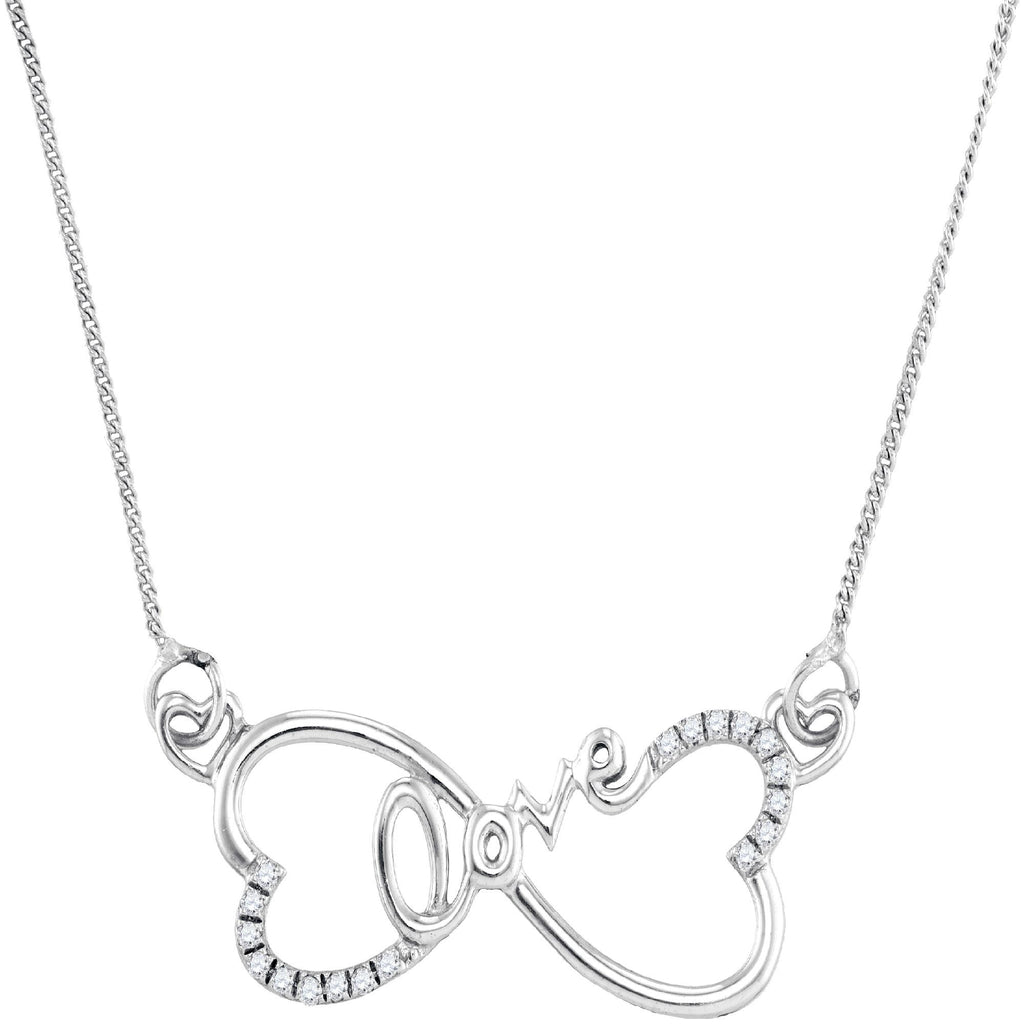 1-10CTW-Diamond FASHION NECKLACE