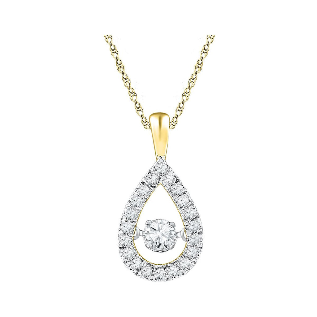 3-8CTW-Diamond FASHION PENDANT