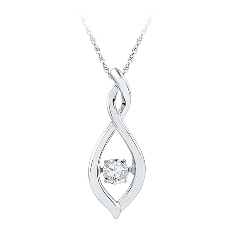 0.03CTW-Diamond FASHION PENDANT