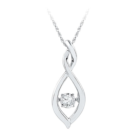 0.03CTW-Diamond TWINKLE PENDANT