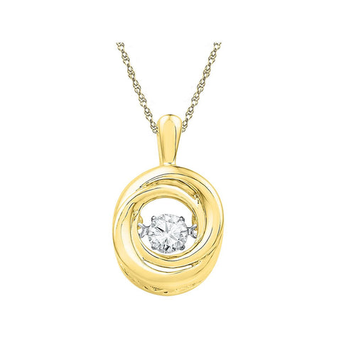 1-4CTW-Diamond FASHION PENDANT