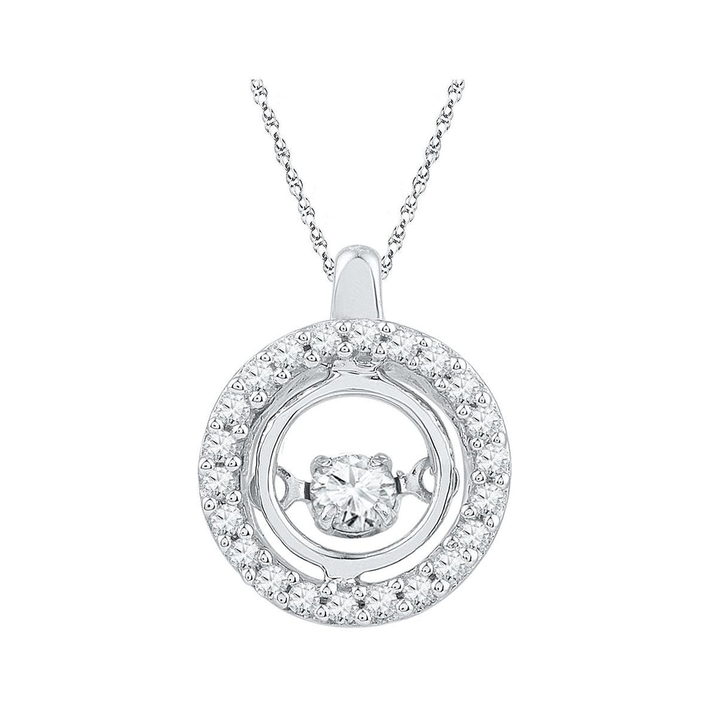 1-4CTW-Diamond FASHION PENDANT