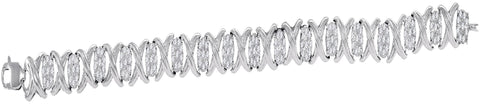 1 CTW-Diamond FASHION BRACELET