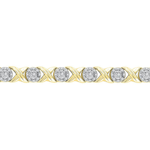 5-8CTW-Diamond FASHION BRACELET