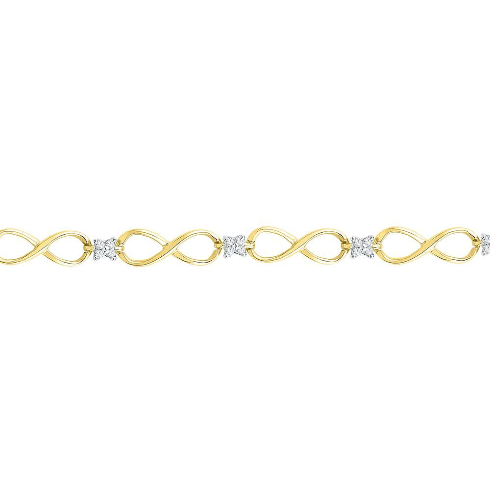 1-4CTW-Diamond FASHION BRACELET