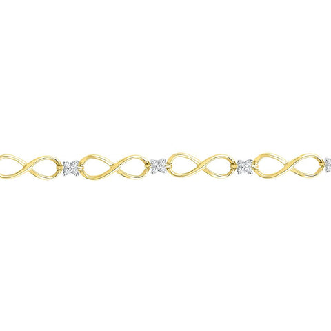 1-4CTW-Diamond FASHION BRACELET